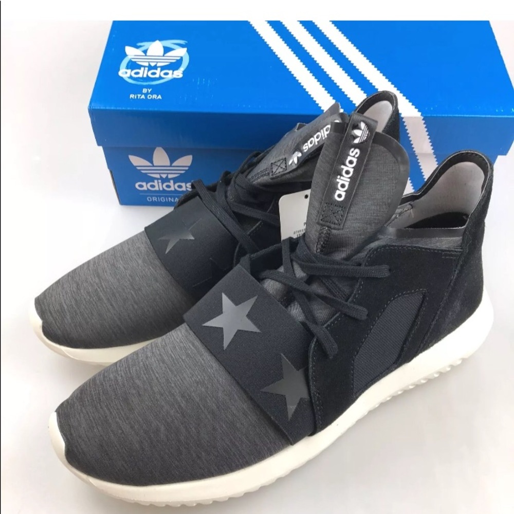 Adidas originals tubular defiant core Rita Ora